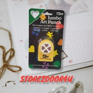 McGill Craftivity JUMBO Art Punch HEART 1 Paper Scrapbooking Collection